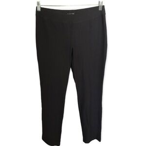 Eileen Fisher Straight leg Stretchy pull on  knit Crepe pants high rise